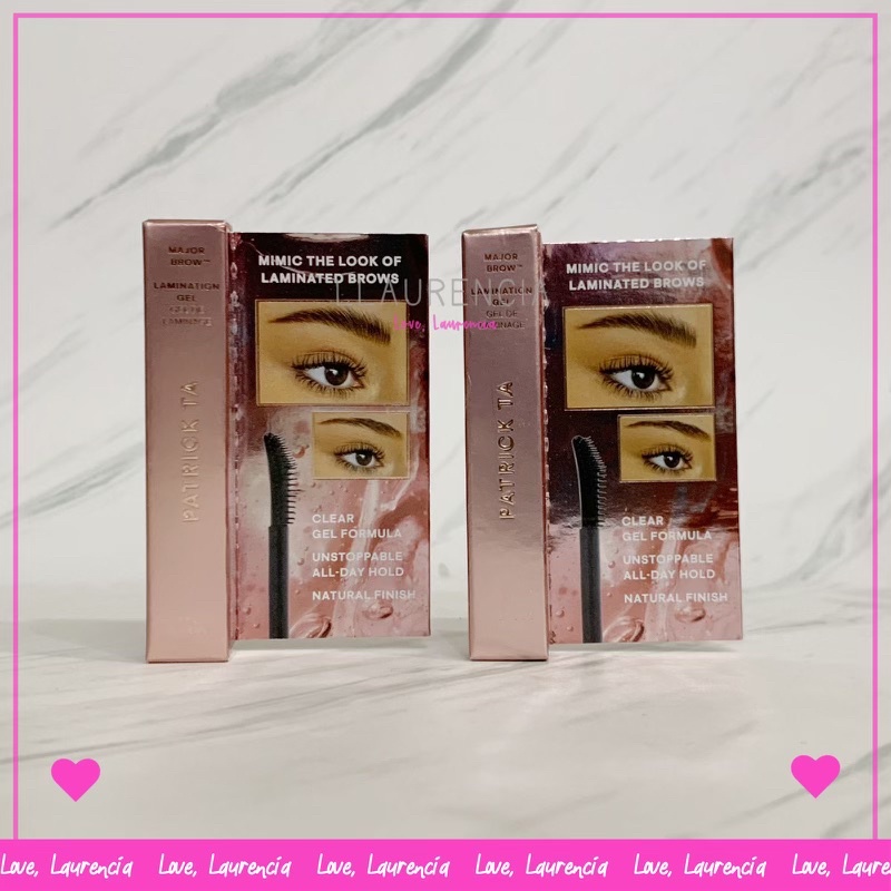 Jual PATRICK TA Major Brow Lamination Gel / clear brow setter Shopee Indonesia