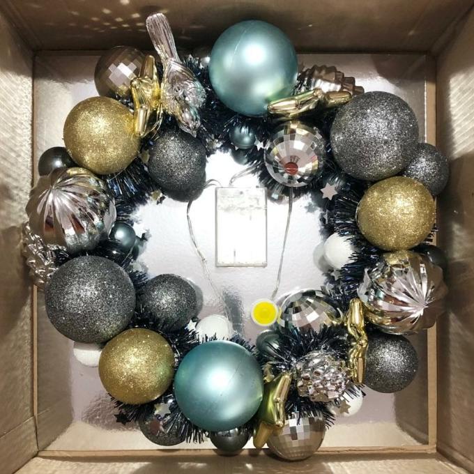 Garland Natal , Christmas Garland , Hiasan Natal , Pajangan