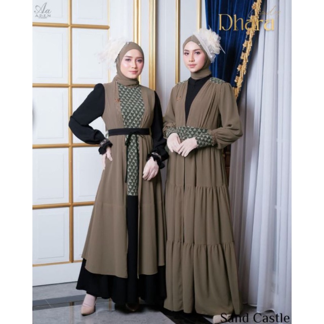 Dress Lady Dhara Series by Aden Hijab Style 1