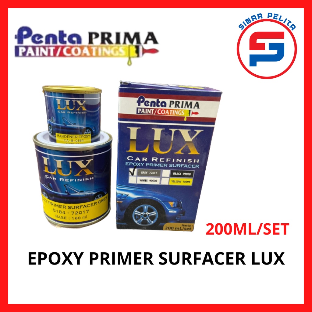 EPOXY PRIMER SURFACER LUX GREY / CAT EPOXY / CAT DASAR/ EPOXY LUX/ LUX PRIMER/