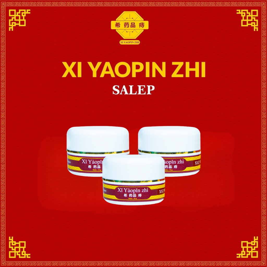 XI YAOPIN ZHI SALEP ISI 3 HERBAL WASIR AMBEIYEN  SALEP WASIR HERBAL ALAMI BPOM