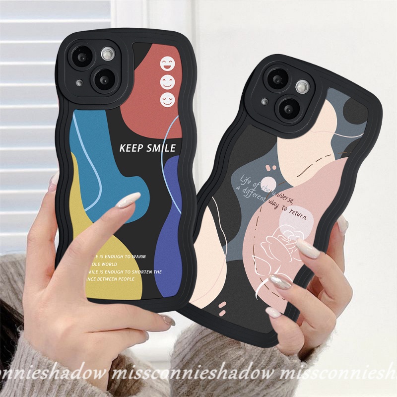 Casing OPPO A57 A17 A77 A96 A12 A55 A16 A95 A54 A15 A74 A5 A9 A16K A1k A77s A15s A53 A3s A52 A76 A12E A7 A5s 7 62 Motif Bunga