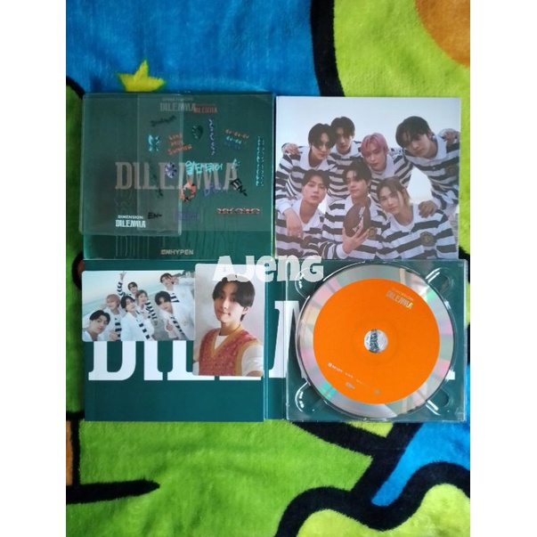 unsealed essential pc jungwon chary + pc grup ody (set)