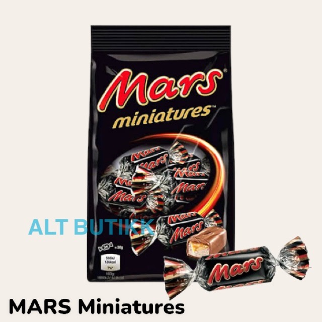 

MARS MINIATURES 220 gram | COKELAT MARS MINI | PRODUCT OF EUROPE