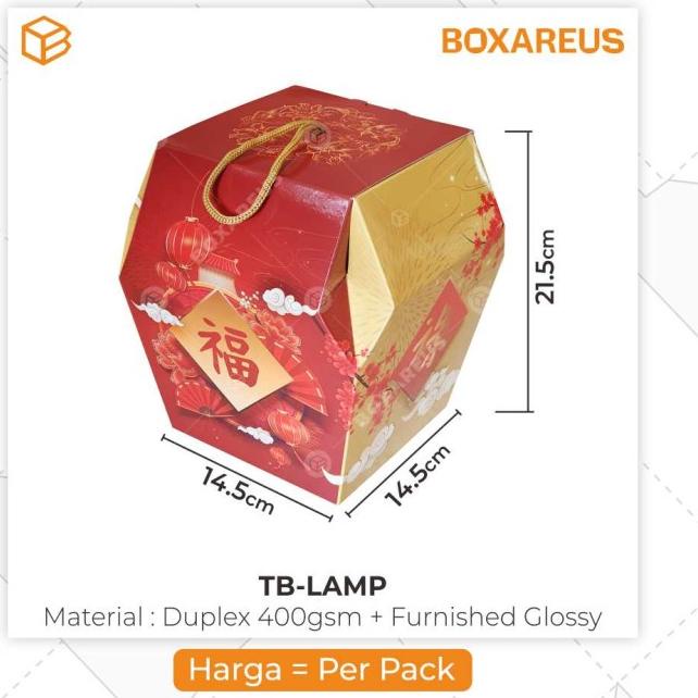 

Box Toples Kue Kering Packaging Imlek Sincia CNY Hampers | TB-LAMP