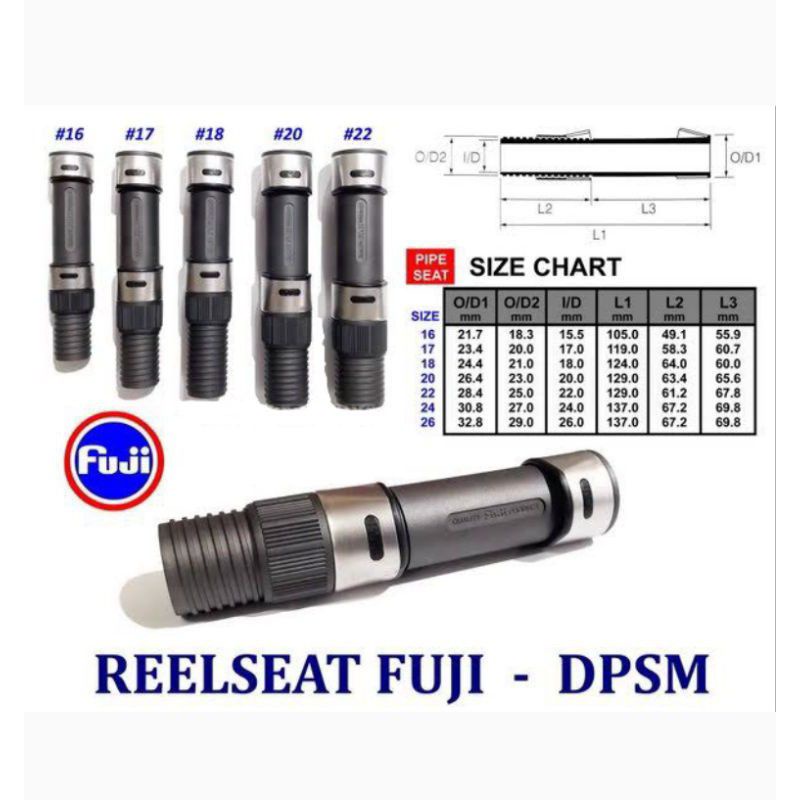 Reel Seat Fuji DPSM
