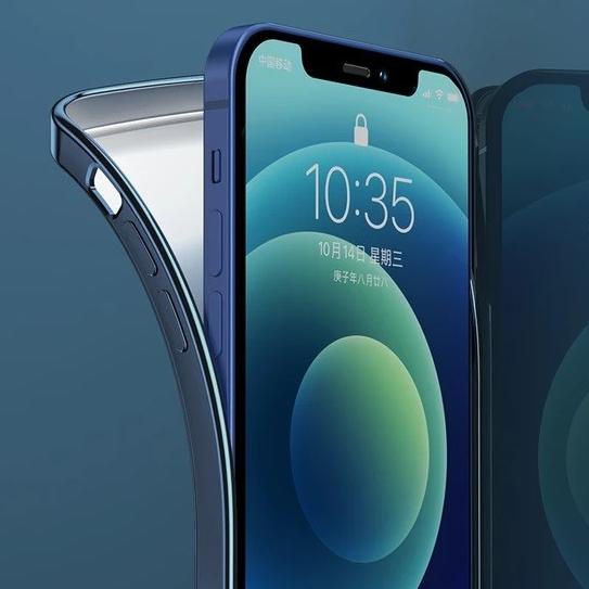 Benks Frosted Electroplating Protective Case For Iphone 12 Series - Hitam, 12