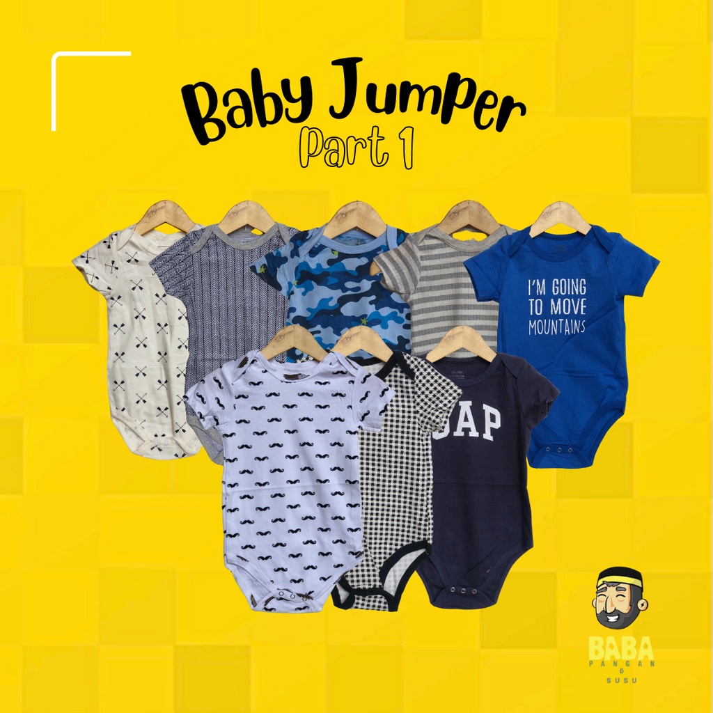 Baby Jumper/ Pakaian Bayi Jumper Part 1 3-6M 6-9M 9-12M 12-18M