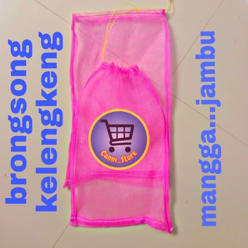 Brongsong kelengkeng/waring/karung bawang putih