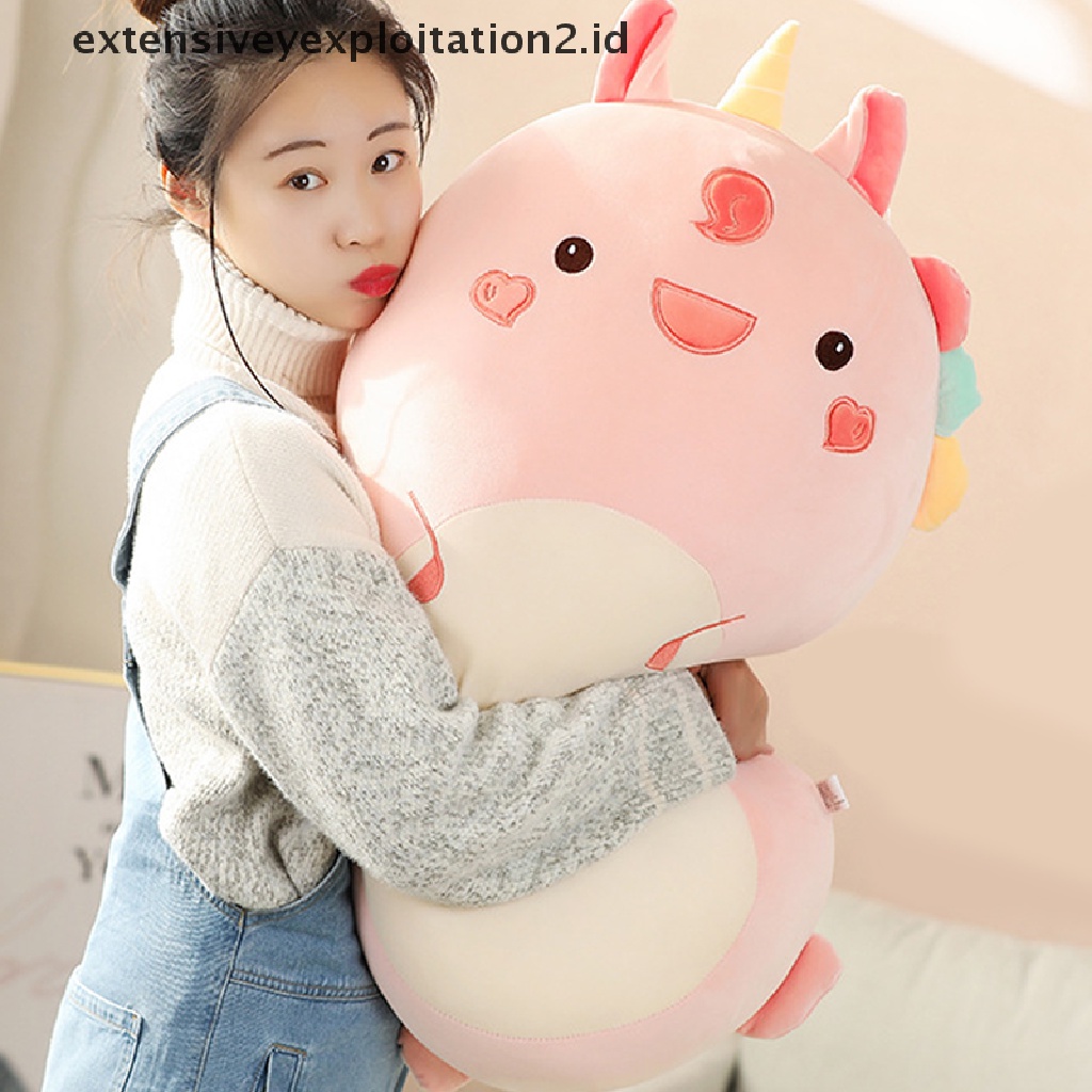 Mainan Boneka Bantal Stuffed Plush Hewan Dinosaurus / Singa Kawaii