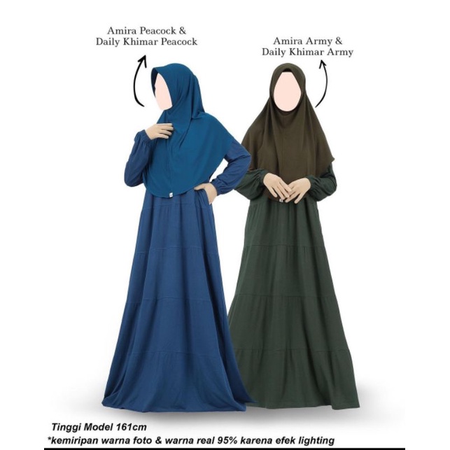 Amira Dress Peacock XL Atelier Angelina