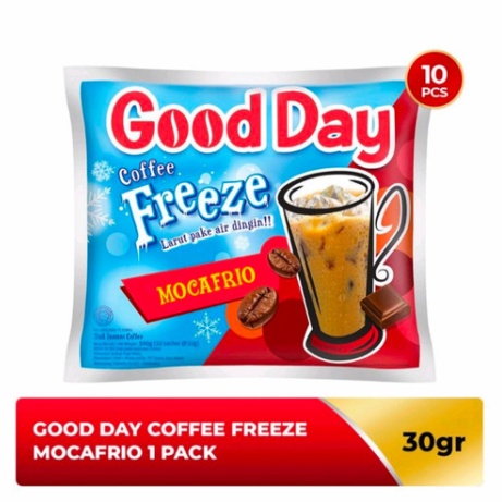GOOD DAY SACHET 1 RENCENG ISI 10 PCS