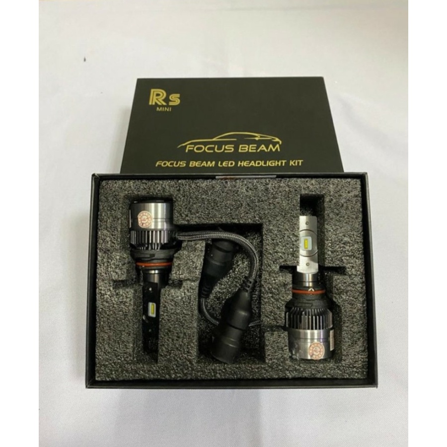 LAMPU MOBIL LED FOCUS BEAM LED HEADLIGHT RS MINI H4