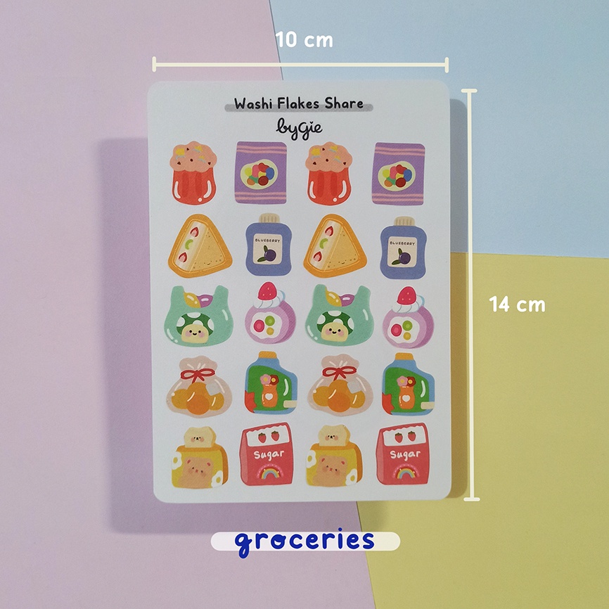 

Washi Flake Share - Groceries