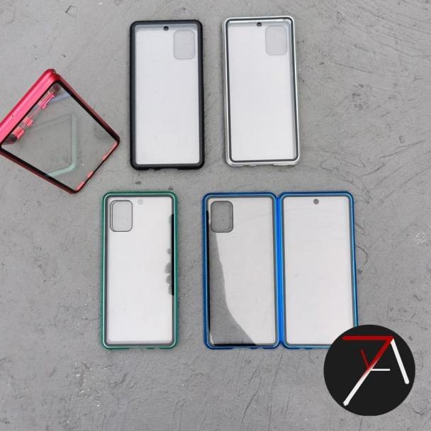 Iphone 11 Iphone11 Double Side Glass Magnetic Case Cover - Hitam