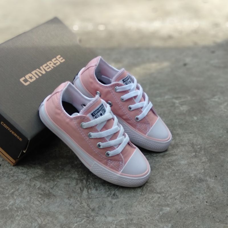 [SEPATU ORIGINAL]Sneaker Sepatu Anak Perempuan Baby Kids Usia 1 - 8 Tahun Sepatu Anak Cewek All Star/Converse