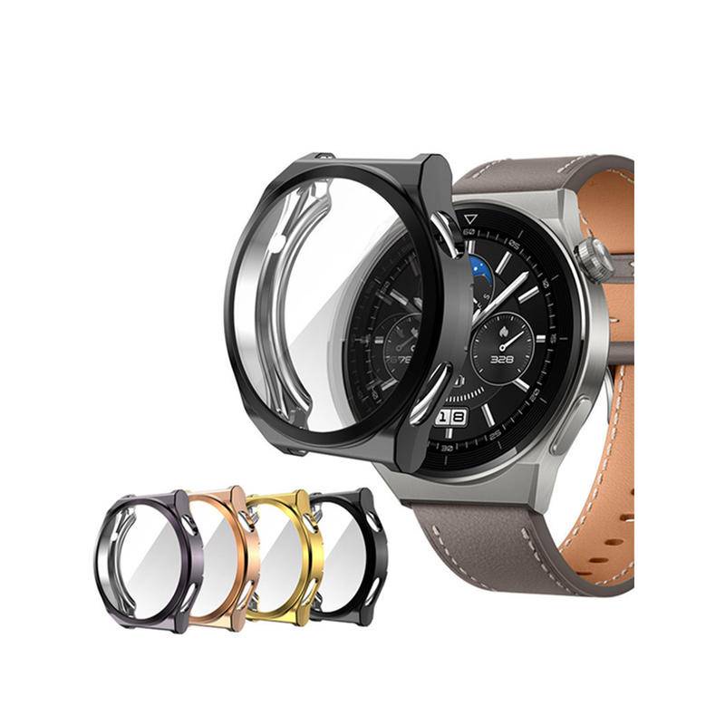 Case Pelindung Layar Bahan TPU Ukuran 46mm 48mm Untuk Huawei Watch 3 Pro GT2 GT3 Pro GT Runner 46mm 42mm