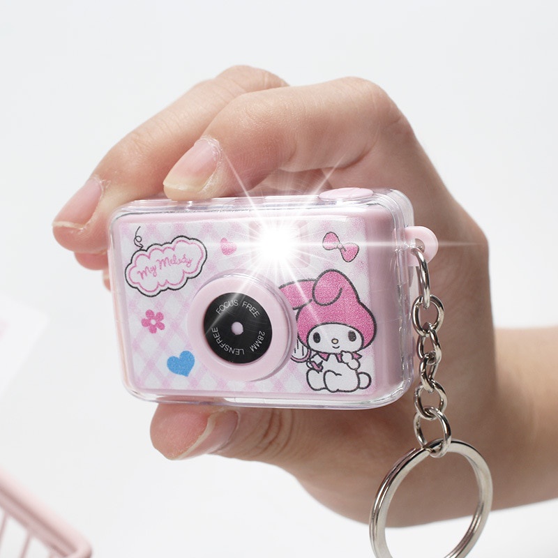 Gantungan Kunci Bentuk Kamera Sanrio Melody