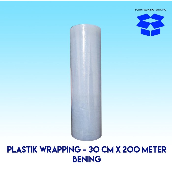 

Tape Plastik Wrapping 30 Cm X 200 M - (Stretch Film)