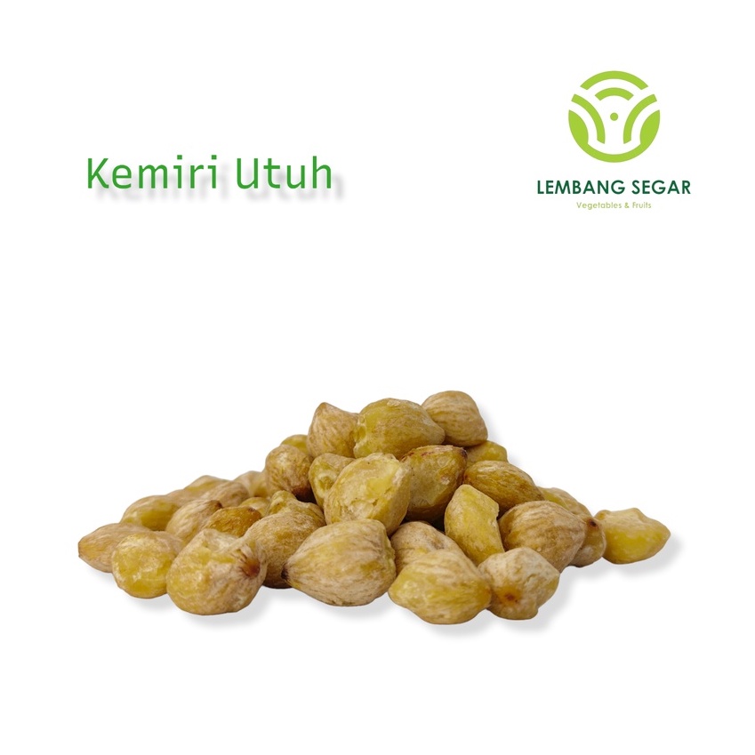 

Kemiri Bulat (Utuh) / Candlenut Lembang Segar