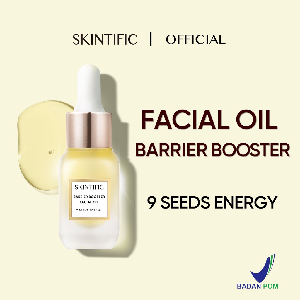 SKINTIFIC Barrier Booster Facial Oil 10ml 9 Seeds Energy Skincare Oil