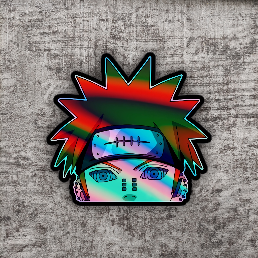 Jual Stiker anime hologram naruto pain Shopee Indonesia
