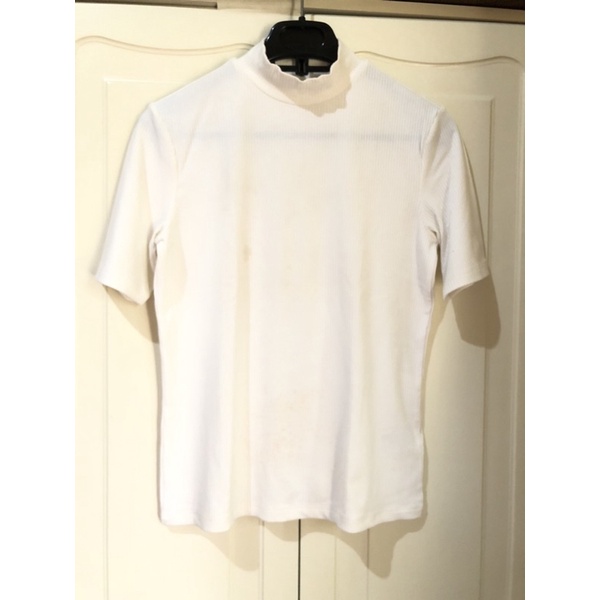 H&M turtleneck white