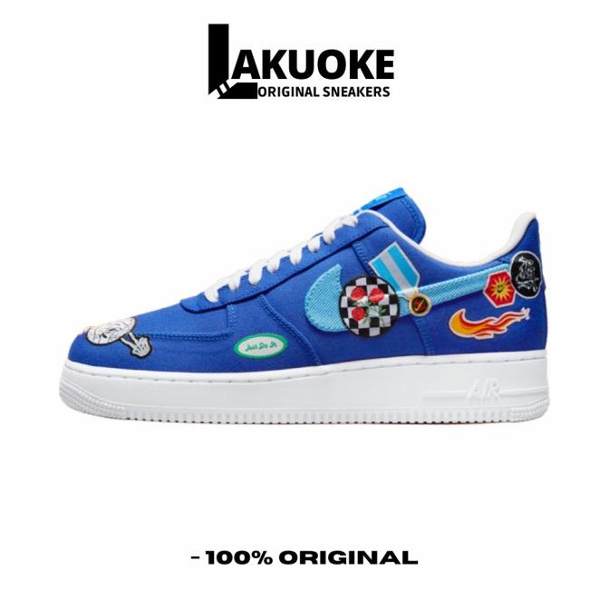Sepatu Nike Air Force 1 Low Los Angeles University Blue Original Atormelzi