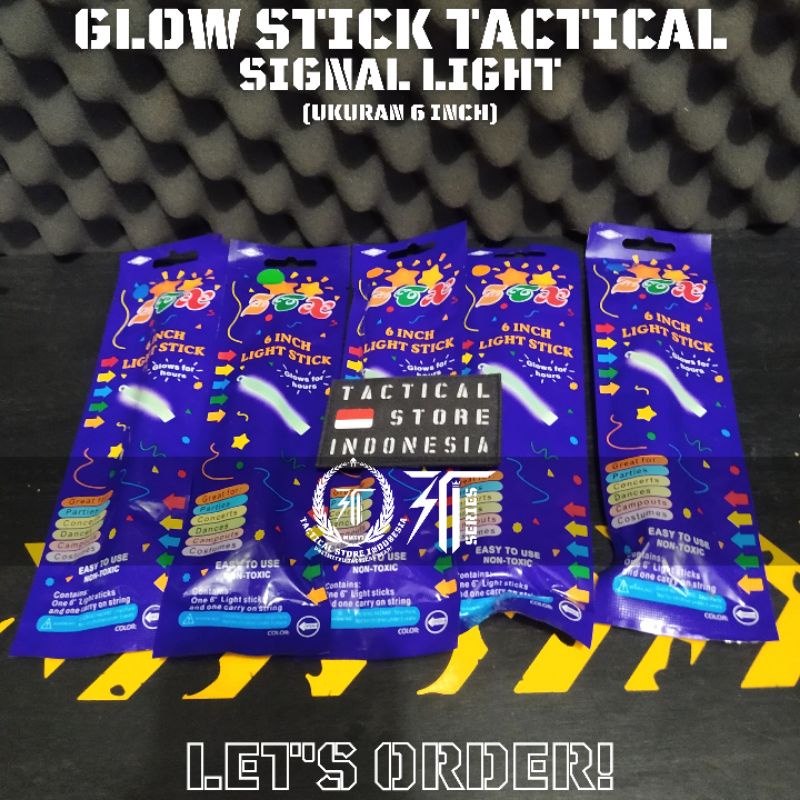 Glow Stick Tactical 6 Inch