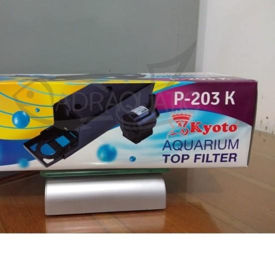 KYOTO P-203K AQUARIUM TOP FILTER POMPA AIR CELUP FILTER AQUARIUM
