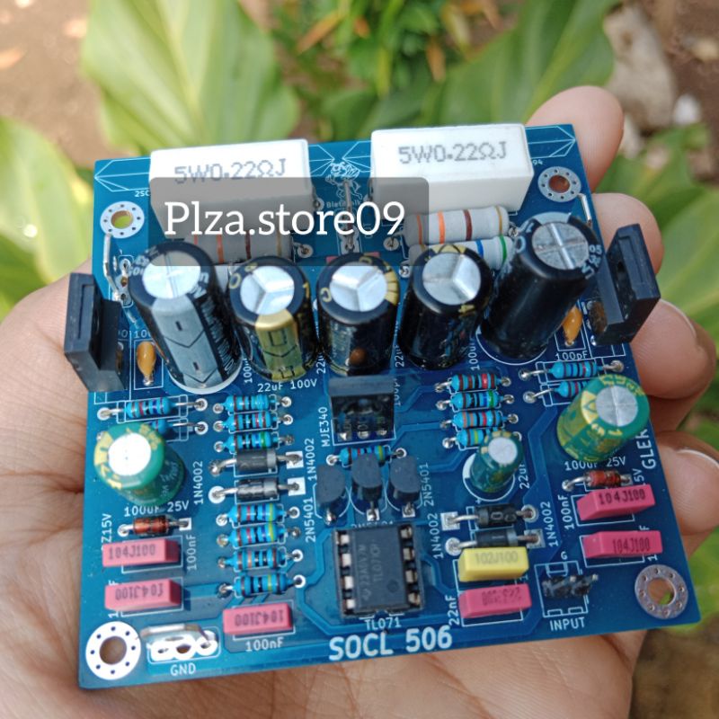 Kit driver power Socl 506 Super pcb double layer ocl 506 kit driver power amplifier PCB double layer
