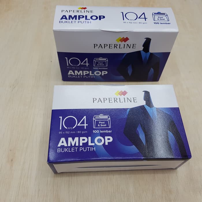 

AMPLOP PAPERLINE NO 104 / AMPLOP PUTIH / AMPLOP UANG / AMPLOP SURAT