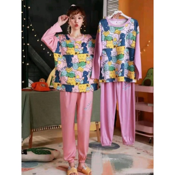 Baju Tidur Wanita Import/Piyama Wanita import Setelan PP