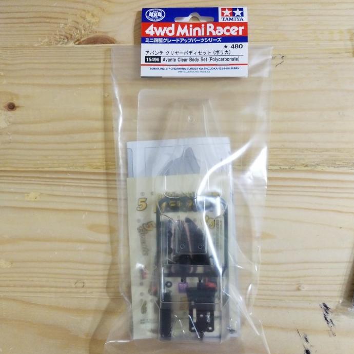 tamiya 15496 avante clear bodyset polycarbonate