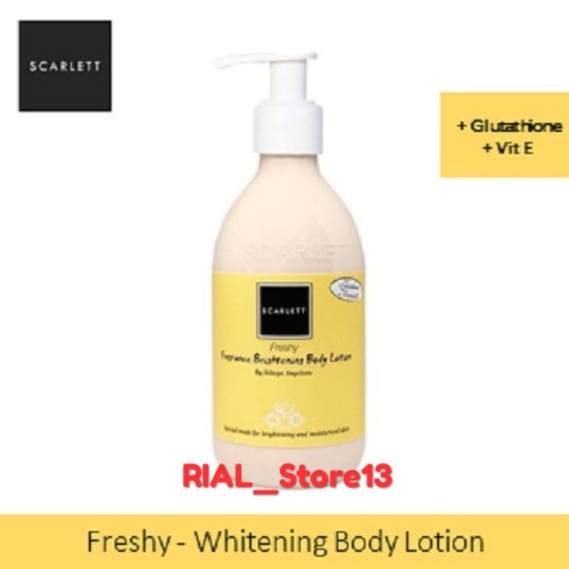 Scarlett Brightening Body Lotion Freshy 300 ml