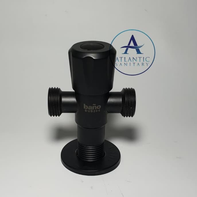 Kloset Stop Kran Kloset Cabang Hitam/Kran Kloset Cabang Dua/Stop Kran T