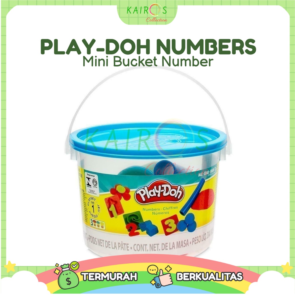 PlayDoh Numbers Mini Bucket