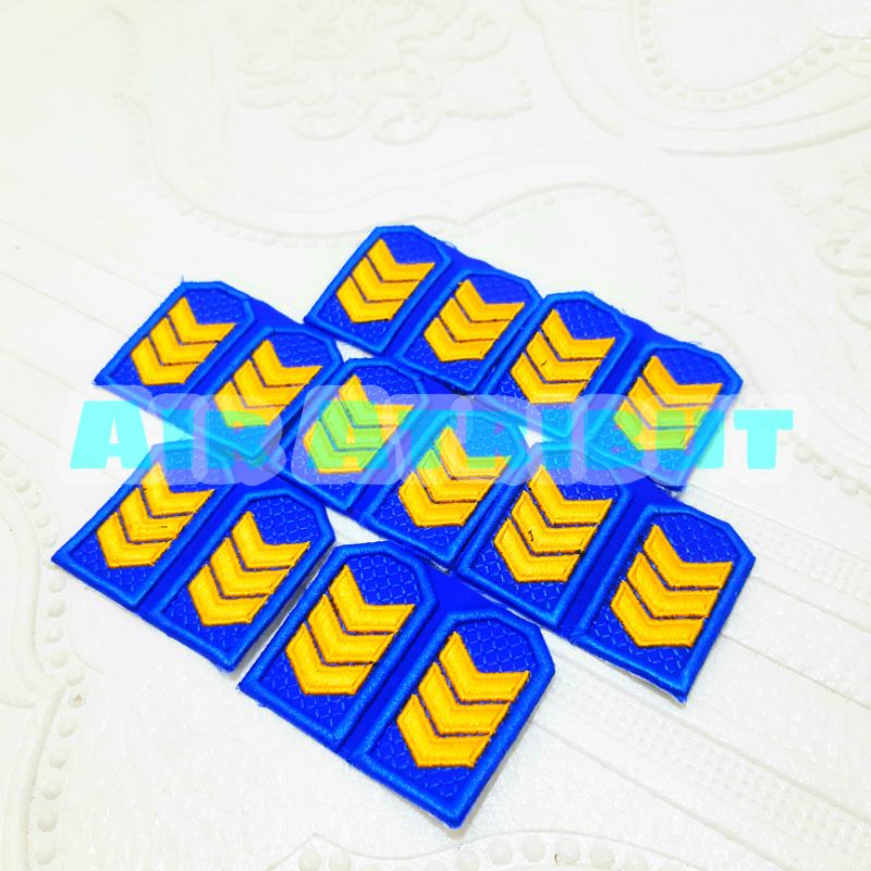 ATRIBUT PDL DISHUB / PANGKAT PDL 2C DISHUB BORDIR TIMBUL