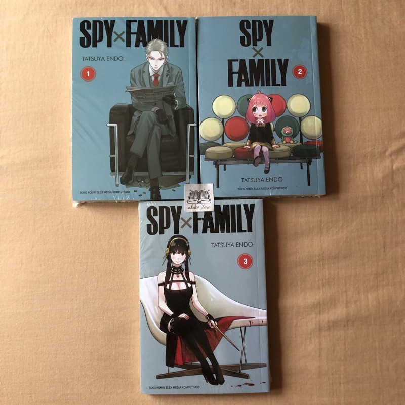 [INDONESIA] BUKU KOMIK SPY X FAMILY VOLUME 1 - 11 UPDATE PLUS STIKER - MANGA TATSUYA ENDO [ORIGINAL]