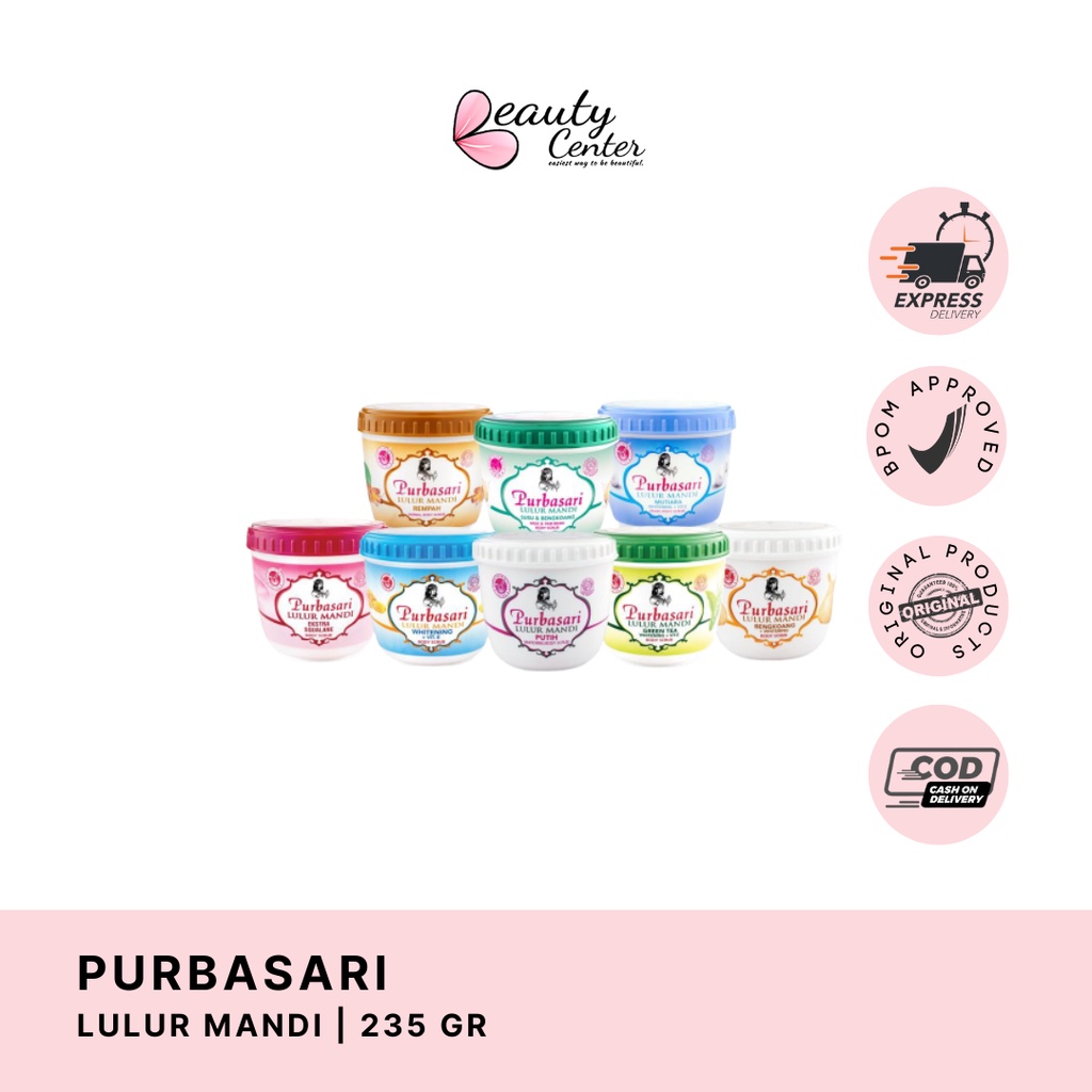 Purbasari Lulur Mandi 235gr