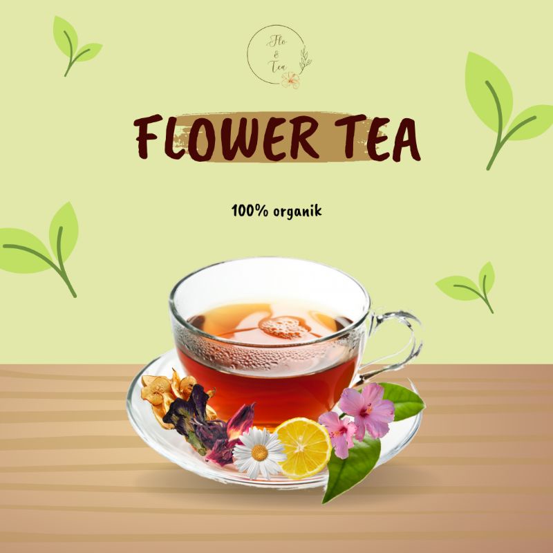 

[flo&tea] Flower Tea/Teh Bunga Kering