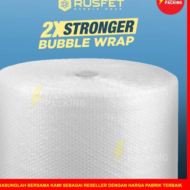 

PLASTIK BUBBLE / BUBBLE WRAP 125CM X 50M DKM+ PREMIUM MURAH - HITAM TEBAL
