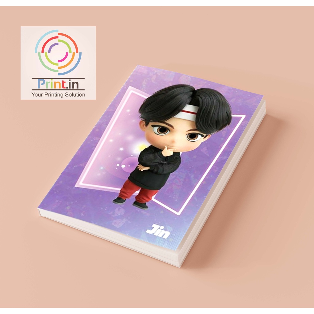 

Notebook Kartun BTS Jin Softcover