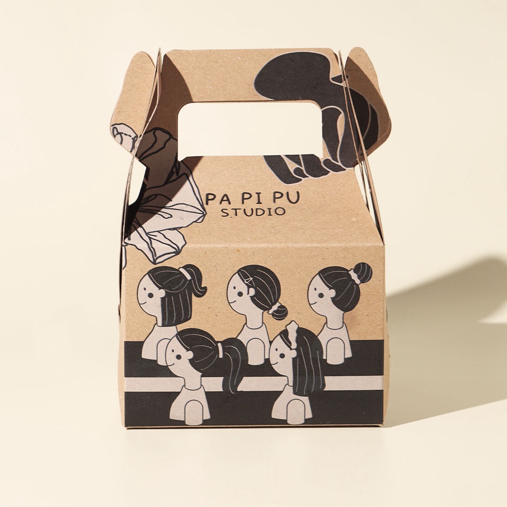 Papipu studio gift box paper bag