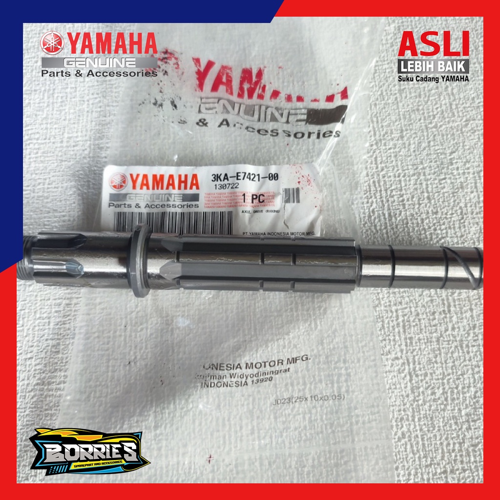 Axle drive as ger gear rasio depan rxking rx king rxk rx k 3ka-e7421-00 ori original yamaha ygp asli