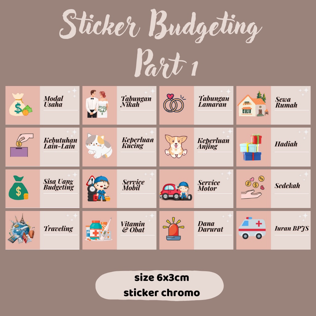 

PAKET STICKER BUDHETING STICKER KEUANGAN STICKER DOMPET KEUANGAN PINTAR