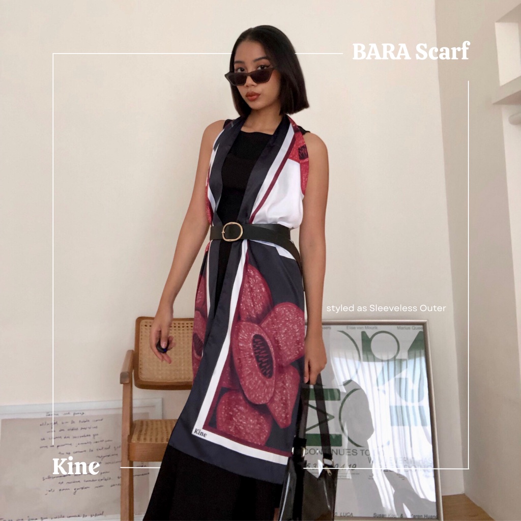 Kine Kain - BARA Scarf | Outer Scarf | Multiway Scarf | Hijab