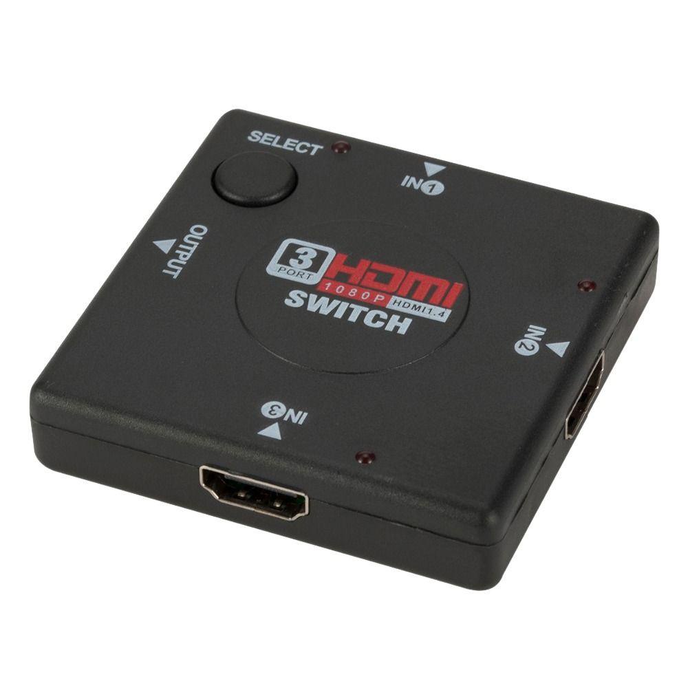 Top Output Mini3 Untuk HDTV 1080P HDMI Untuk Switch HUB Adapter Converter HUB Untuk Switch