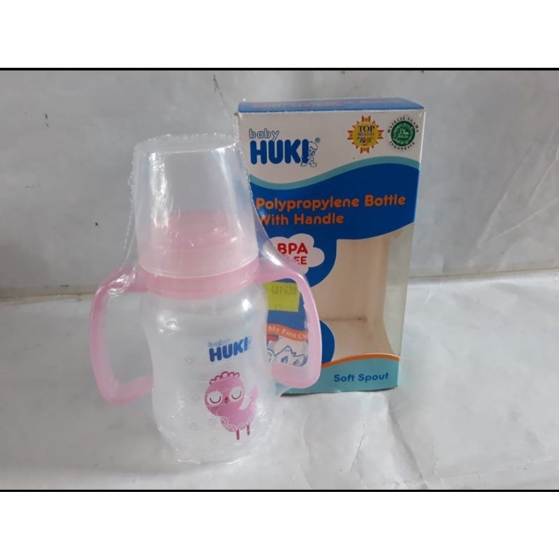 Huki Botol Dot Pegangan 140ml dot orthodontic kemasan dus