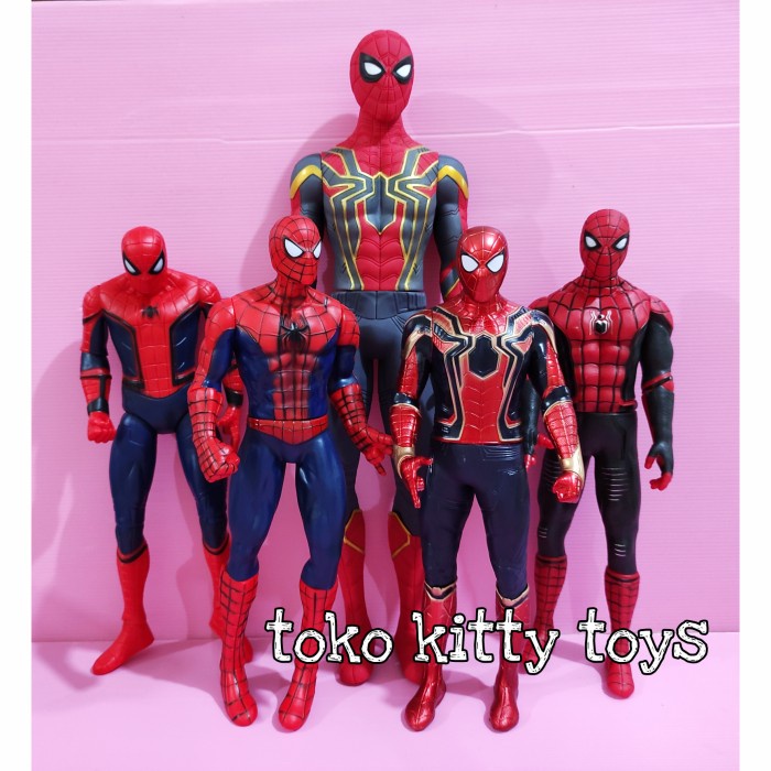 SPIDERMAN FIGURE JUMBO SIZE MAINAN ANAK SPIDERMAN